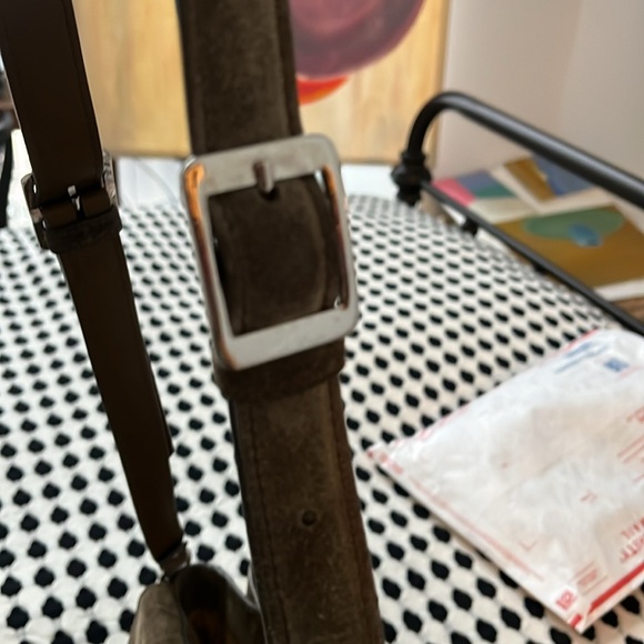 Jenni Kayne Large Suede Saddlebag - Picture 8 of 16